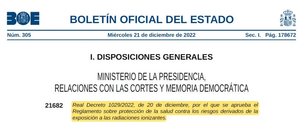 Acceder al Real Decreto