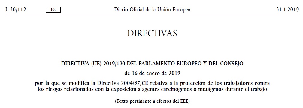 nueva dircetiva